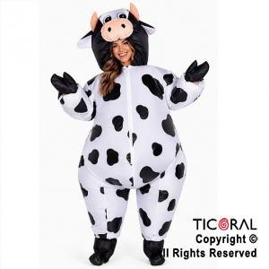 DISFRAZ INFLABLE VACA ADULTO 2.4 MT X 1